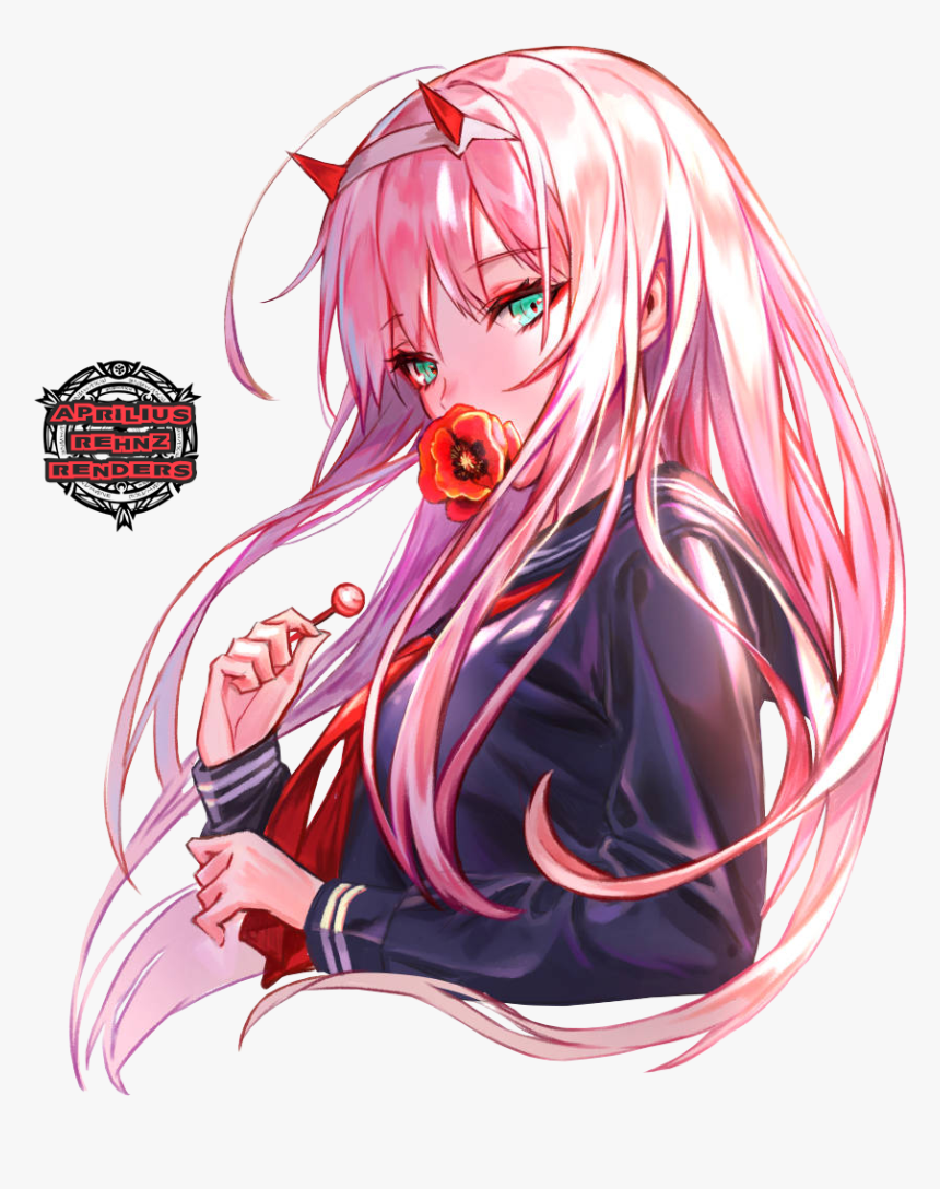 Zero Two V - Zero Two Png, Transparent Png, Free Download