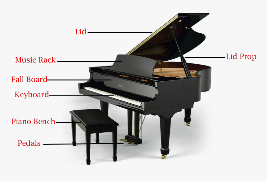 Parts Of Piano, HD Png Download, Free Download