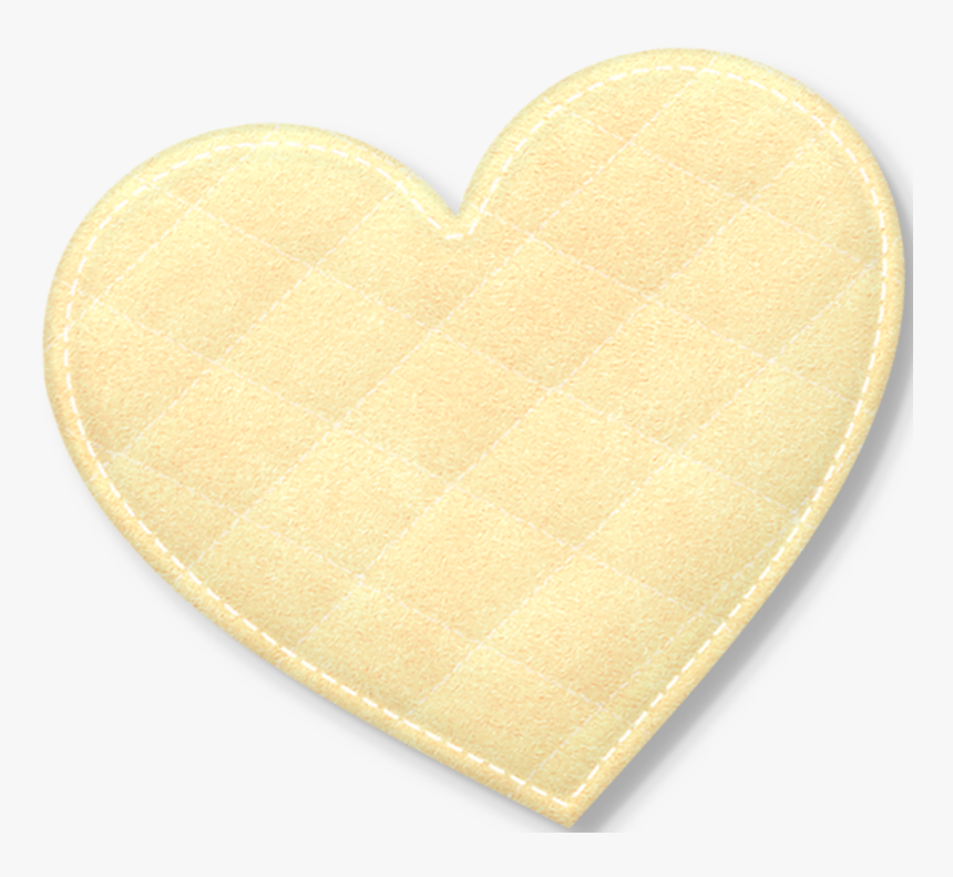 Yellow Heart - Heart - Heart, HD Png Download, Free Download