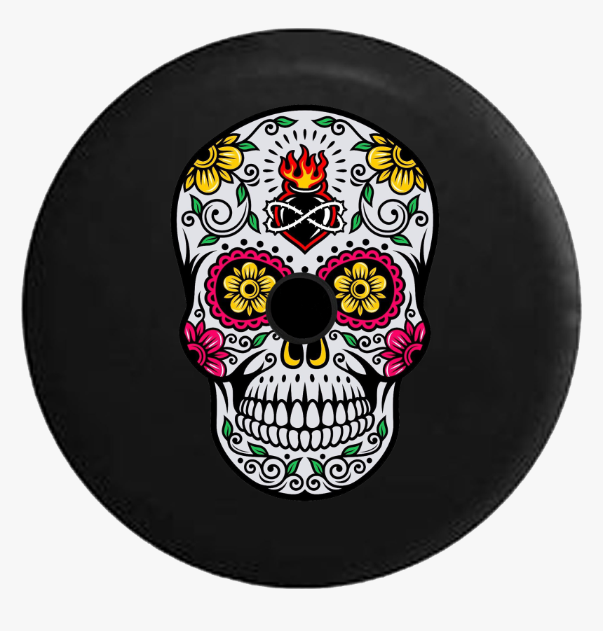 Colorful Day Of The Dead Skull Designs, HD Png Download, Free Download