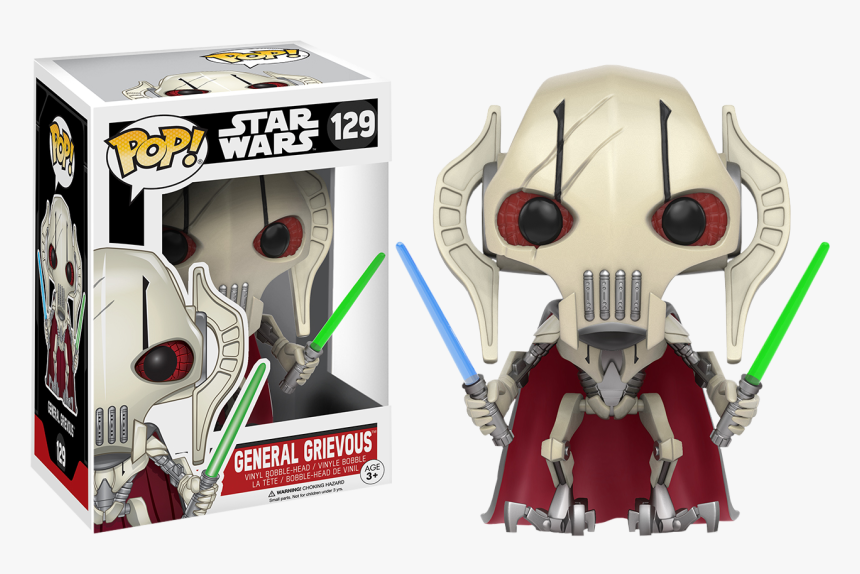 Star Wars General Grievous Pop, HD Png Download, Free Download