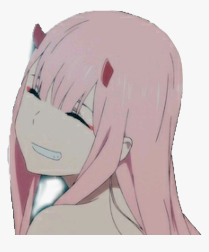 Darling In The Franxx Zero Two Smiling Png Download Darling In
