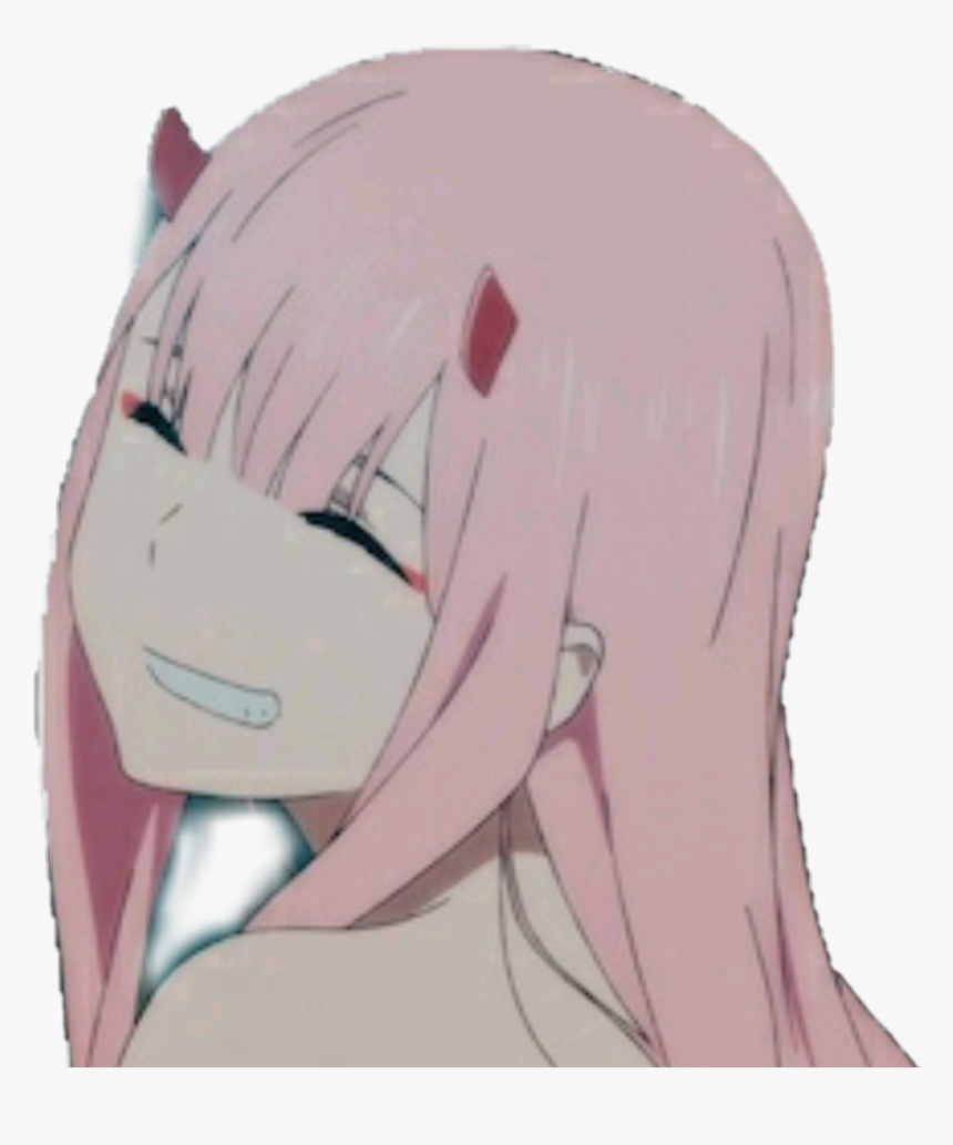 Darling In The Franxx Zero Two Smiling Png Download Darling In The Franxx Quotes Transparent Png Kindpng - zero two roblox face