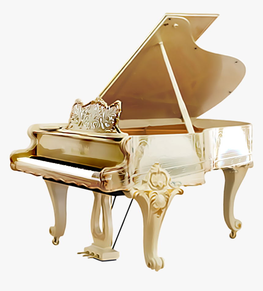 Grand Piano Png Image - Classic White Grand Piano, Transparent Png, Free Download