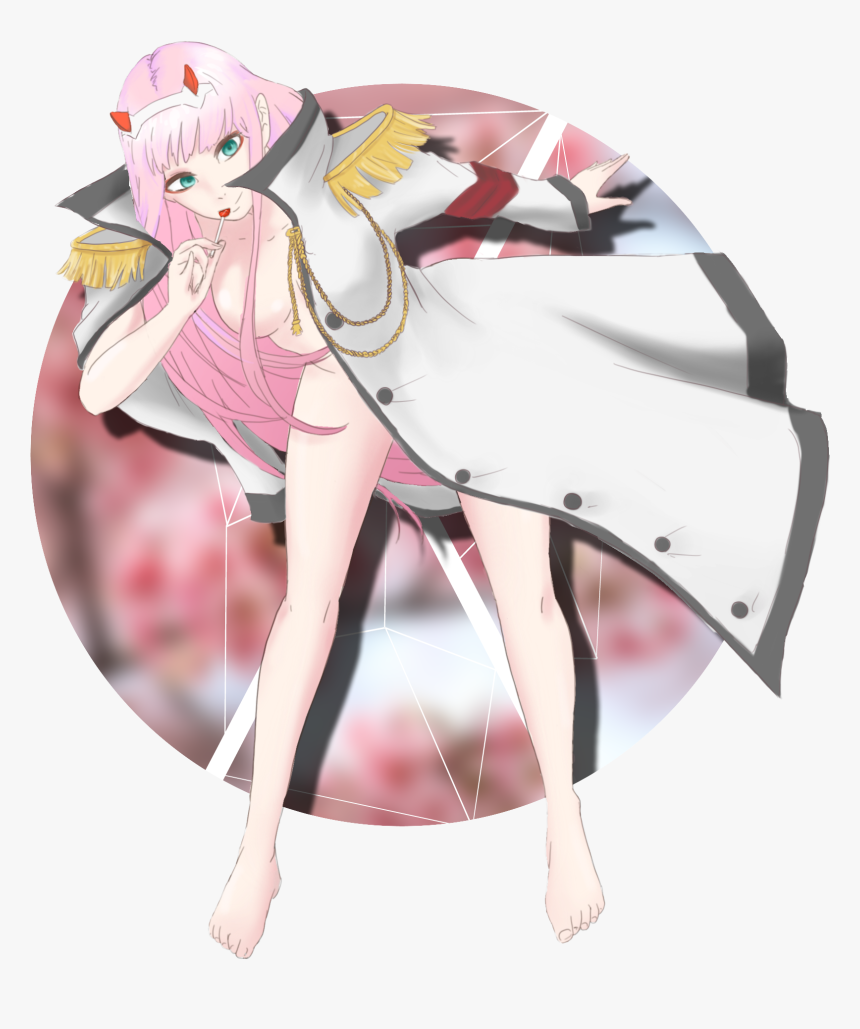 Zero-two - Cartoon, HD Png Download, Free Download