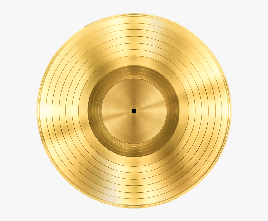 Ogboyrecordz - Gold Vinyl Record, HD Png Download, Free Download