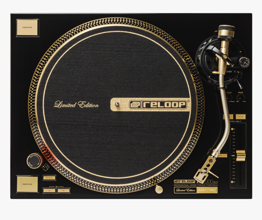 Reloop Rp 7000 Gold Edition, HD Png Download, Free Download