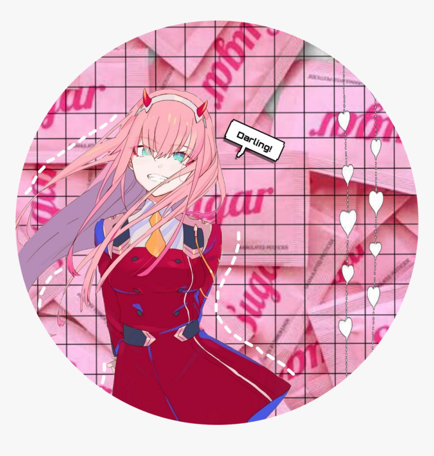 Аниме Милый Во Франксе , Png Download - Zero Two Wallpaper Pc, Transparent Png, Free Download
