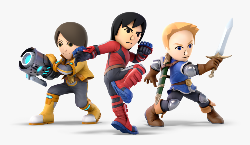 Mii Fighters2 - Super Smash Bros Ultimate Mii Gunner, HD Png Download, Free Download