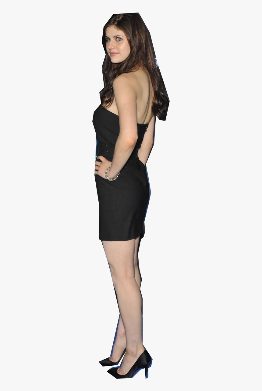 Alexandra Daddario Png Picture - Little Black Dress, Transparent Png, Free Download