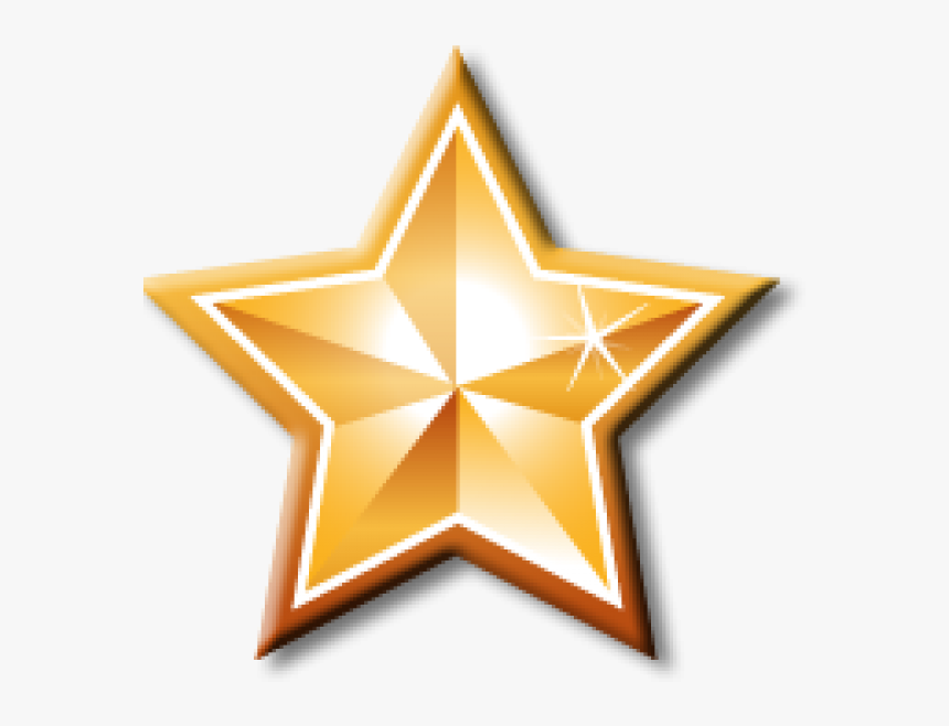 Star Png Free Download - Employee Of The Month Star, Transparent Png, Free Download