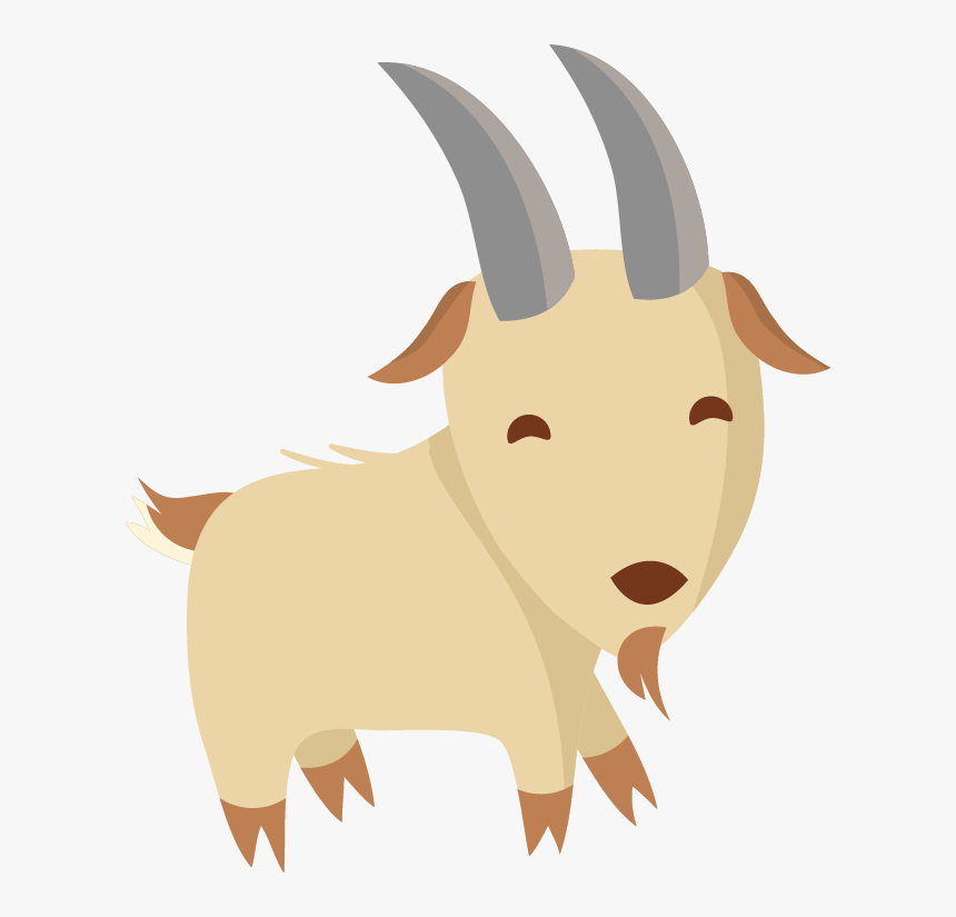 Rocky Yoga Faq - Cartoon Goat Transparent Background, HD Png Download, Free Download