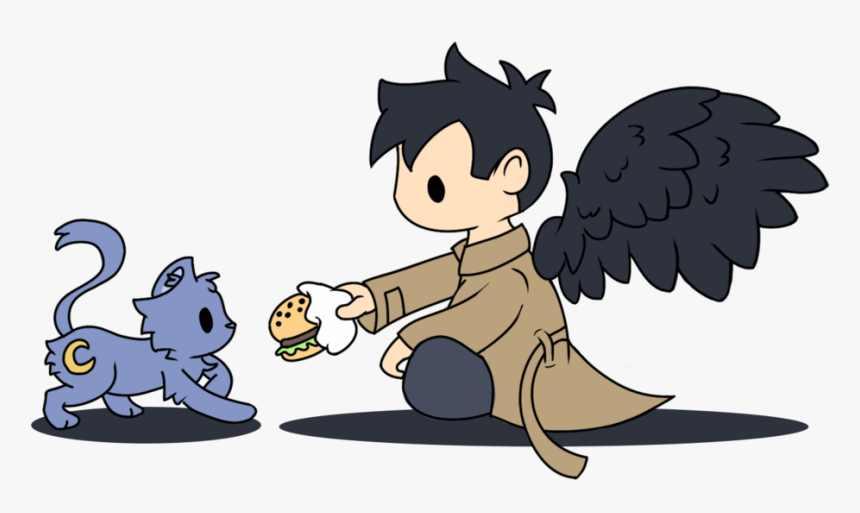 Cartoon Castiel Transparent Png, Png Download, Free Download