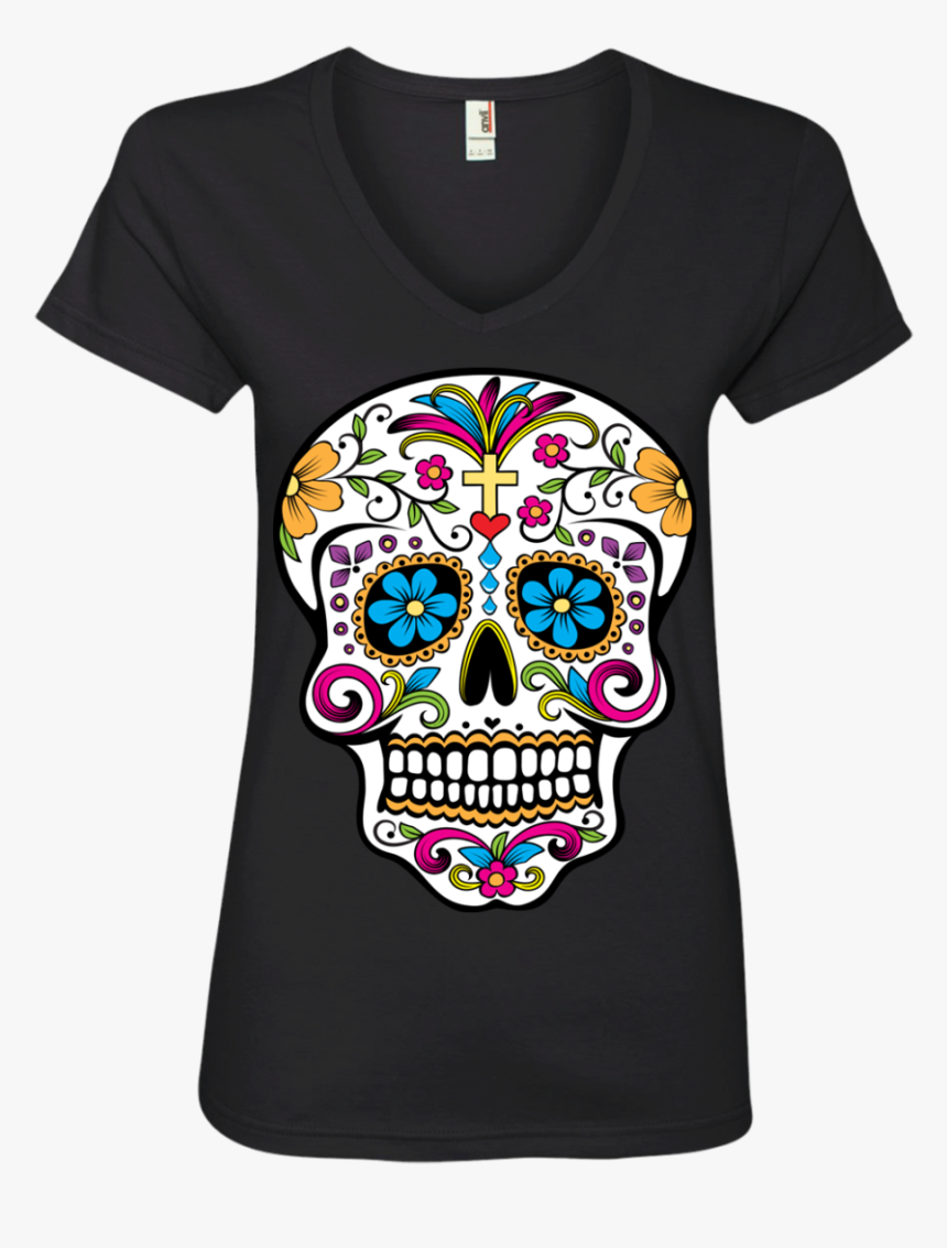 Day Of The Dead Mexico Skull, HD Png Download, Free Download