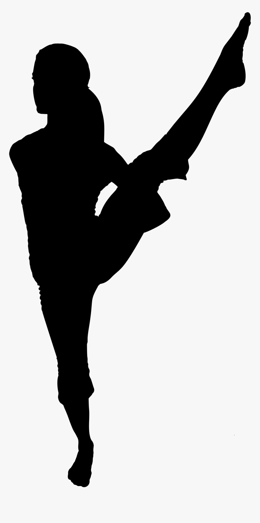 Female Yoga Pose 19 Silhouette Clip Arts - Pilates Sombra Png, Transparent Png, Free Download