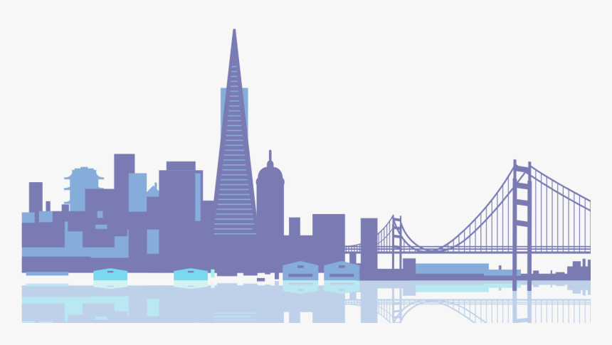 San Francisco Skyline Png - San Francisco Skyline Clipart, Transparent Png, Free Download