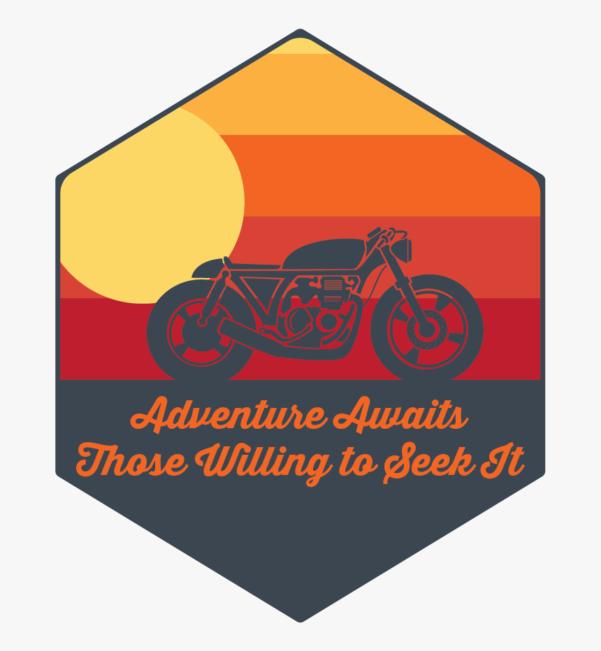 These Are Custom Decals, Die Cut In The Shape Of A - Motorcycle, HD Png Download, Free Download