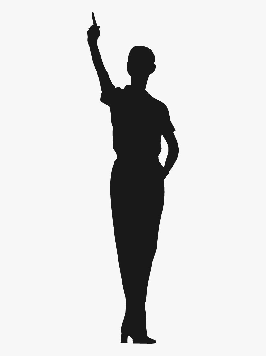 Woman Silhouette - Little Black Dress, HD Png Download, Free Download