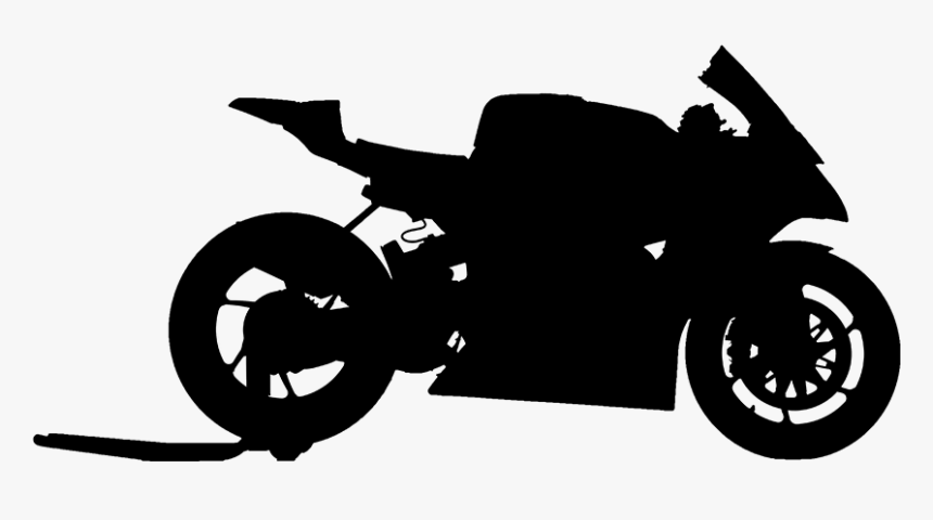 Motorcycle Silhouette Png - Superbike Silhouette, Transparent Png, Free Download