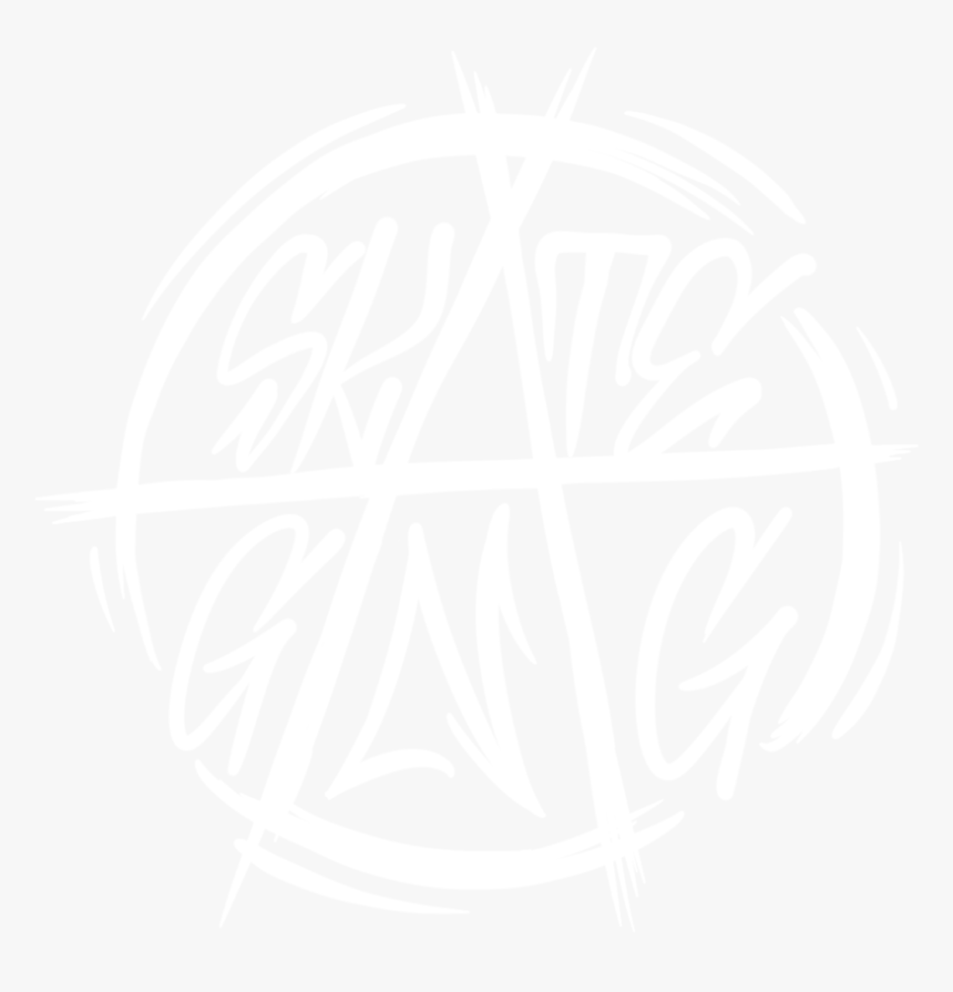 Skategang360 - Johns Hopkins Logo White, HD Png Download, Free Download