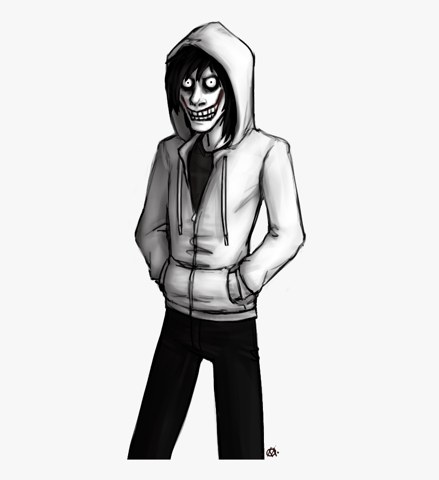 Jeff The Killer By Sinjawolfpaw - Gambar Joker Keren Kartun, HD Png Download, Free Download