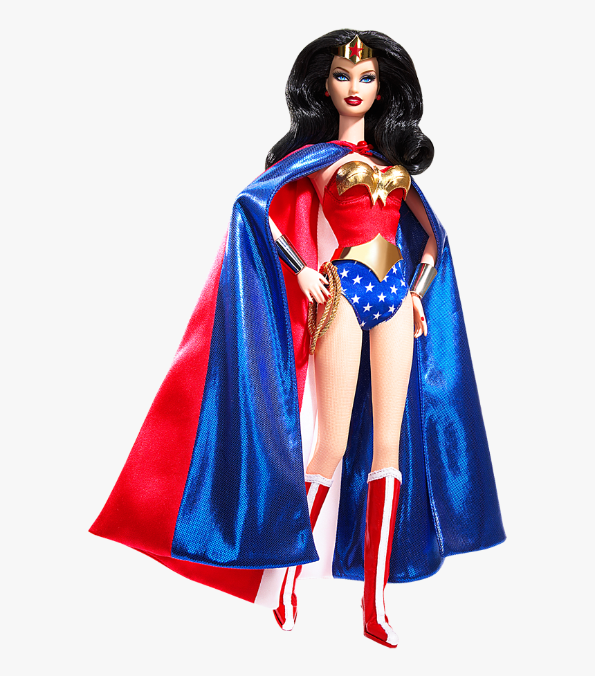 Wonder Woman Barbie Doll Action Figure By Mattel - Wonder Woman Barbie 2008, HD Png Download, Free Download