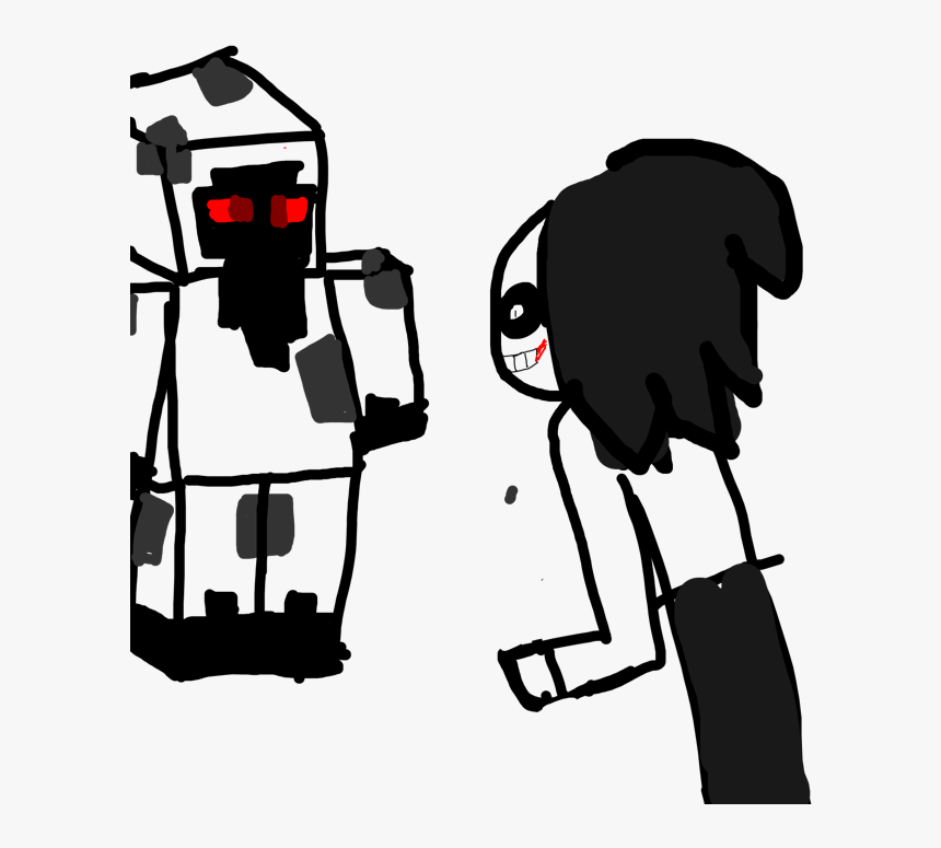 Entity 303 Vs Jeff The Killer - Jeff The Killer And Entity 303, HD Png Download, Free Download