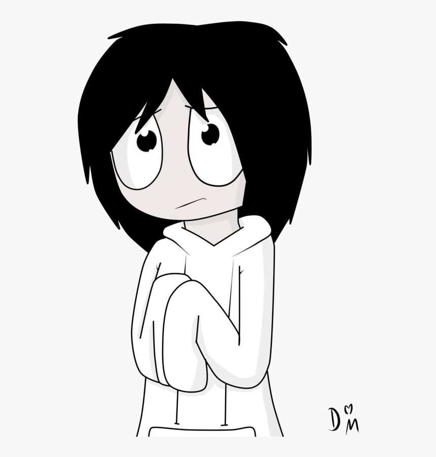 Easy Jeff The Killer Drawings - Draw Creepypasta Jeff The Killer, HD Png Download, Free Download