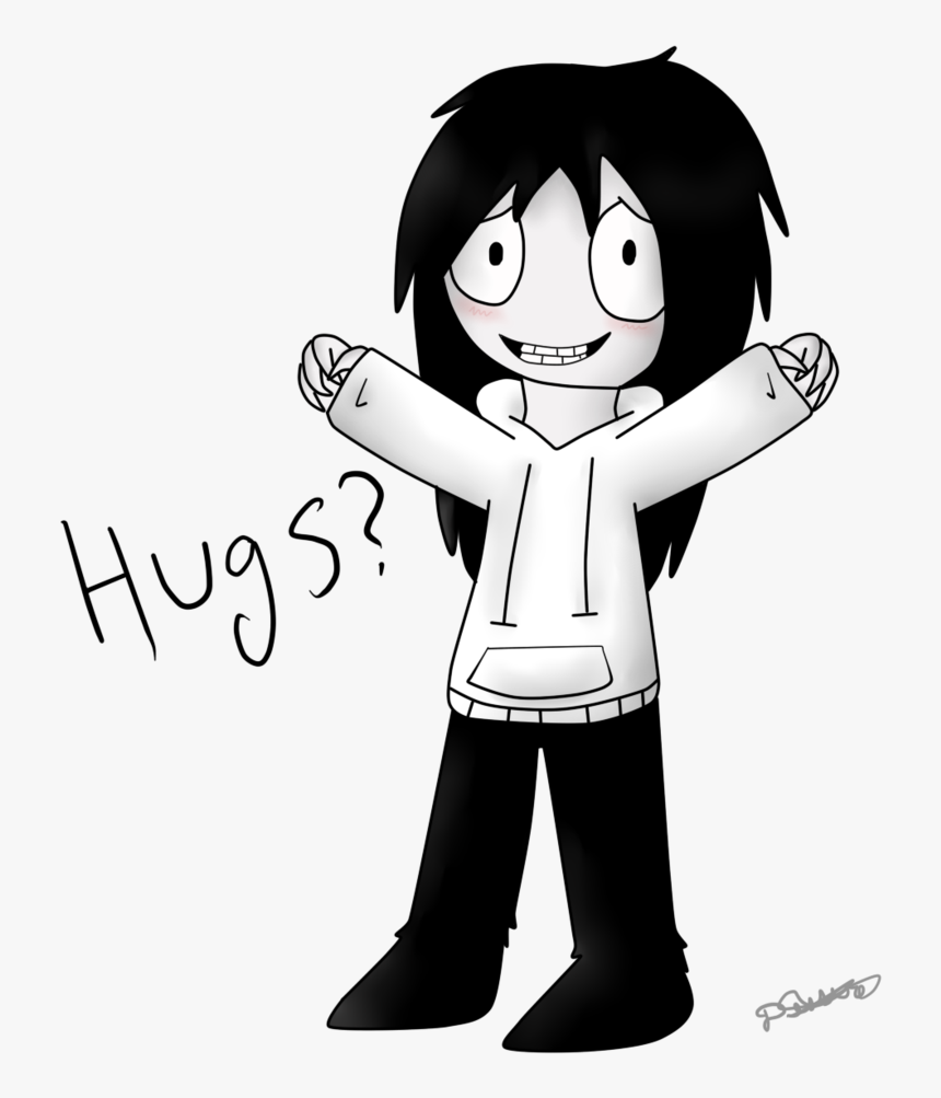 Hugs By Ask Jeff Teh Killer-d66pzhh - Cute Jeff The Killer Gif, HD Png Download, Free Download