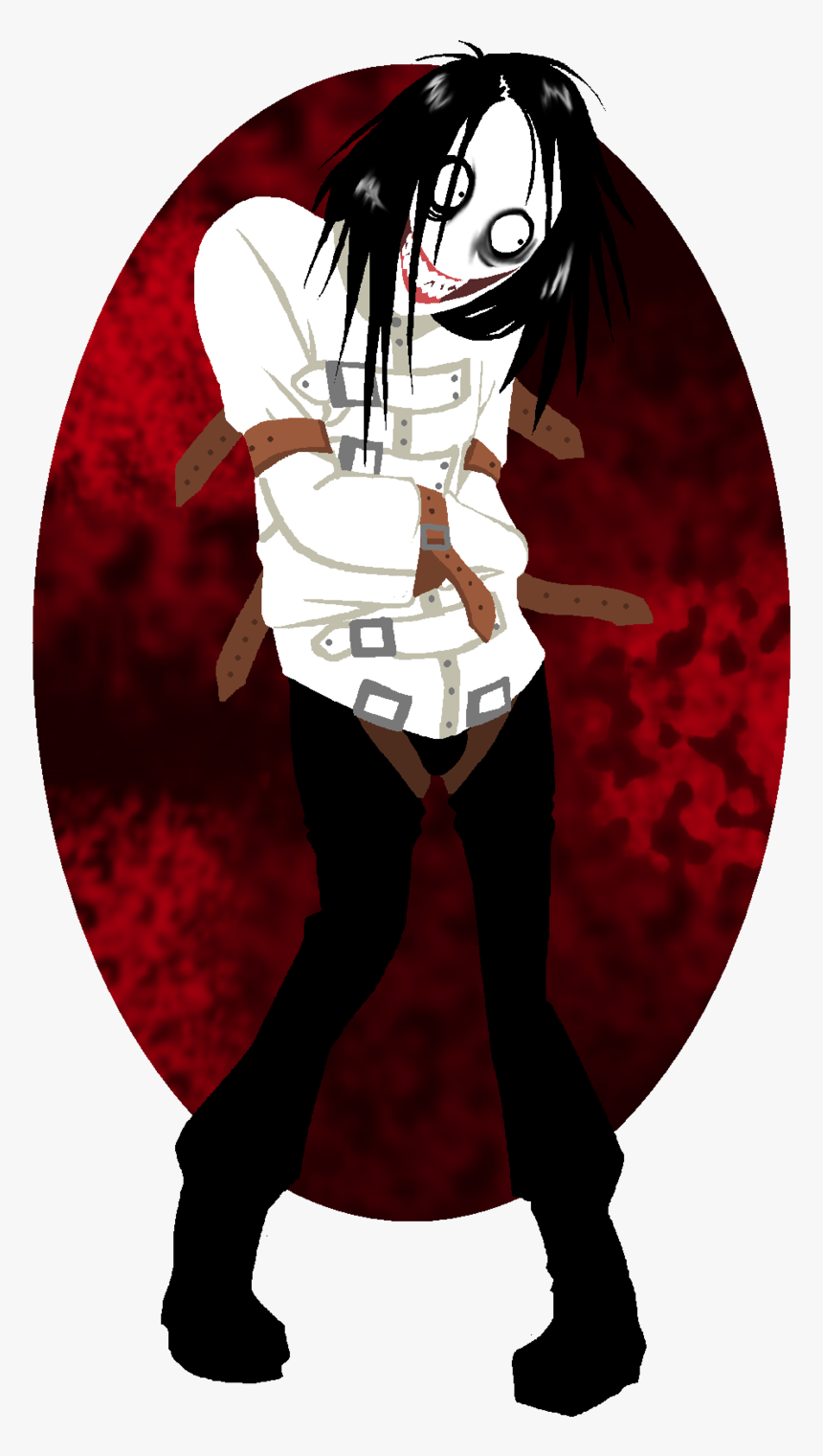 Transparent Jeff The Killer Png - Jeff The Killer Straight Jacket, Png Download, Free Download