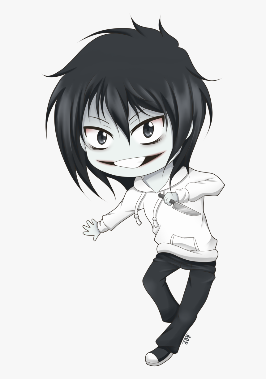 Chibi Jeff The Killer By House - Chibi Jeff The Killer Drawing, HD Png Download, Free Download