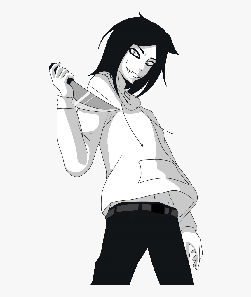 Jeff The Killer , Png Download - Jeff The Killer Para Colorir, Transparent Png, Free Download