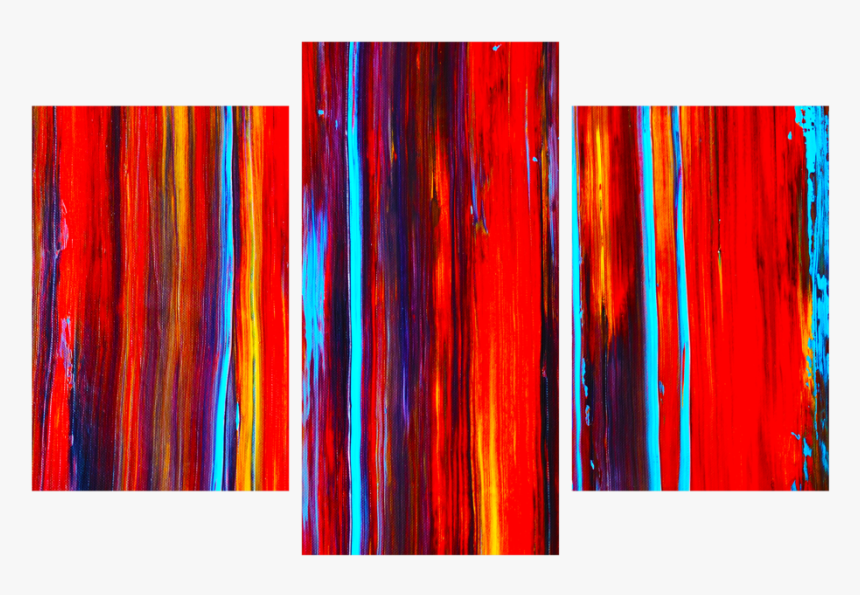 Curtains Down Abstract Painting - Modern Art, HD Png Download, Free Download