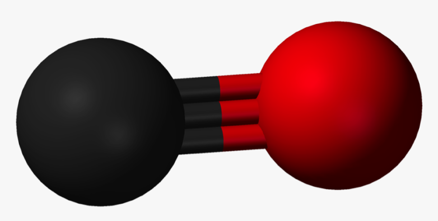 Carbon Monoxide Co Molecule - Carbon Monoxide 3d Structure, HD Png Download, Free Download