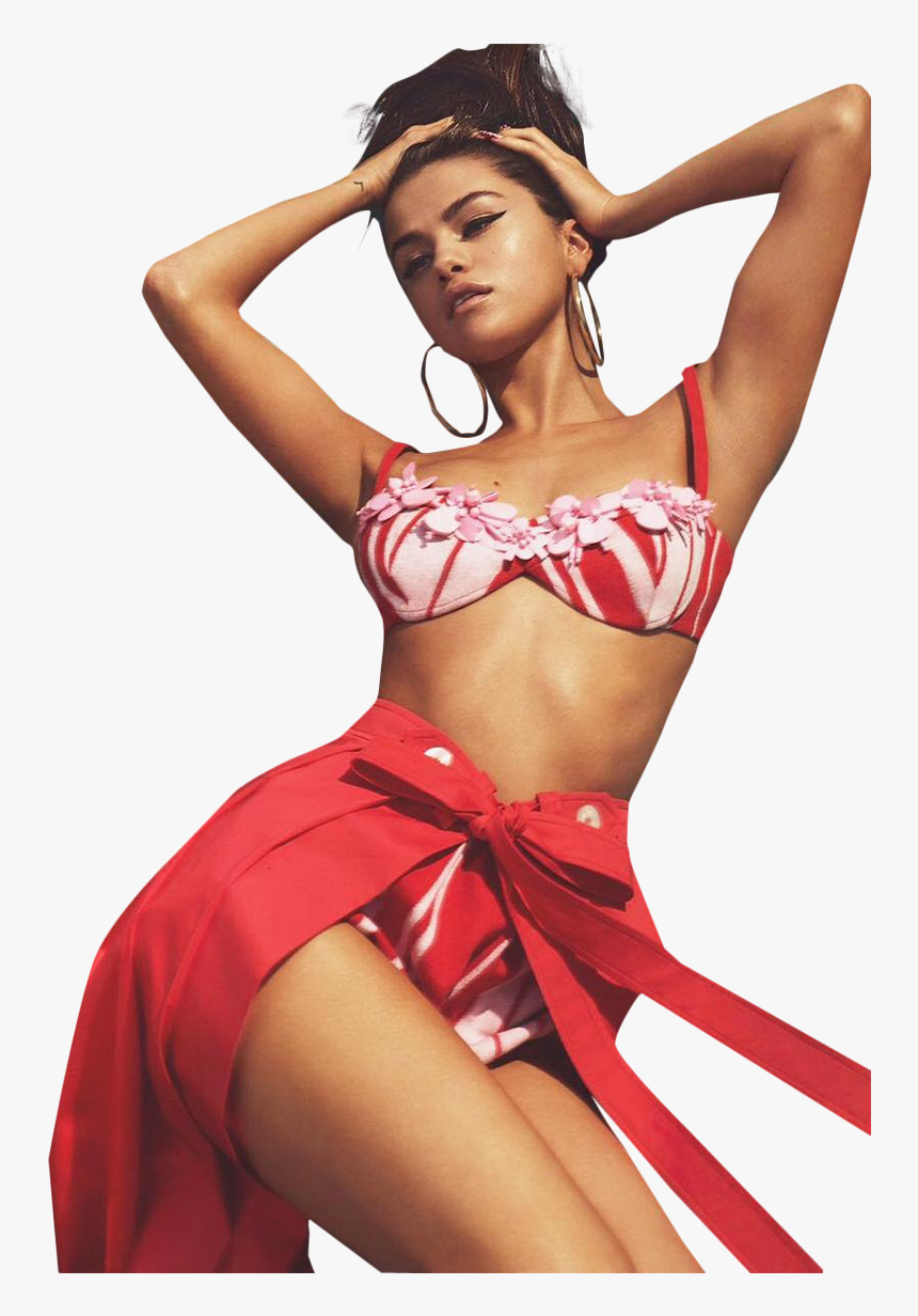 Sexy Selena Gomez In Short Clothes Png Image - Selena Gomez Vogue Cover 2017, Transparent Png, Free Download