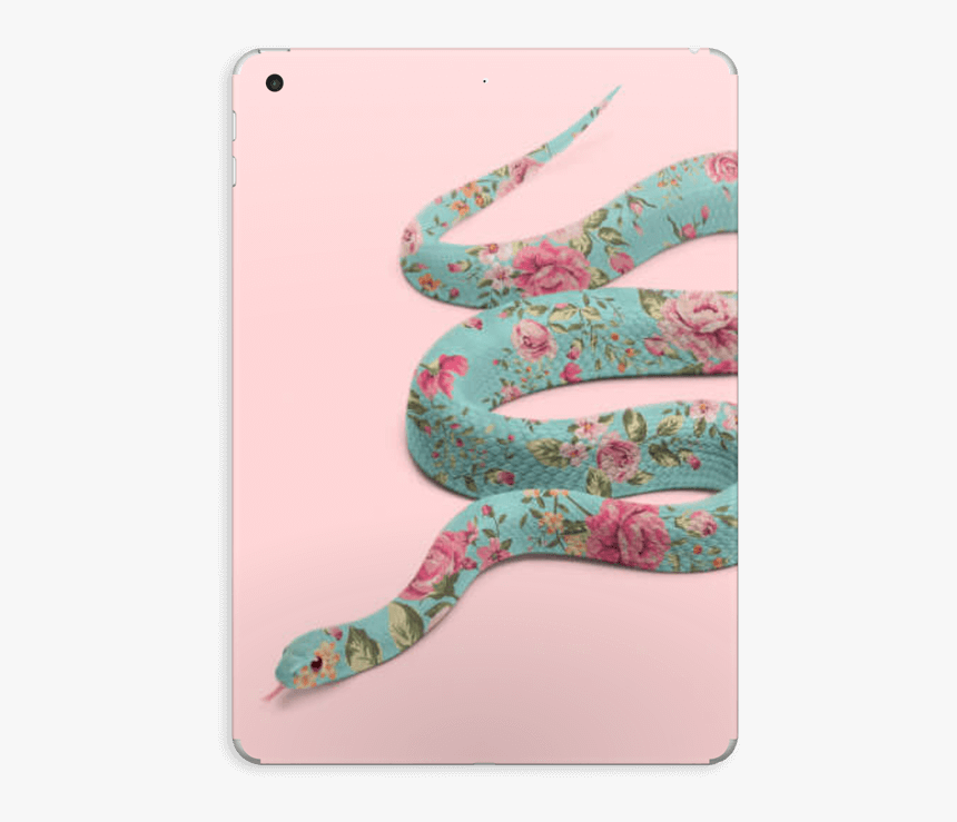 Floral Snake Skin Ipad - Snake Aesthetic, HD Png Download, Free Download