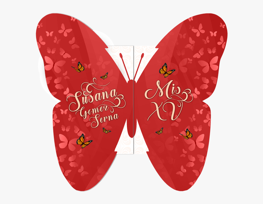 Butterfly Invitation Design Png, Transparent Png, Free Download