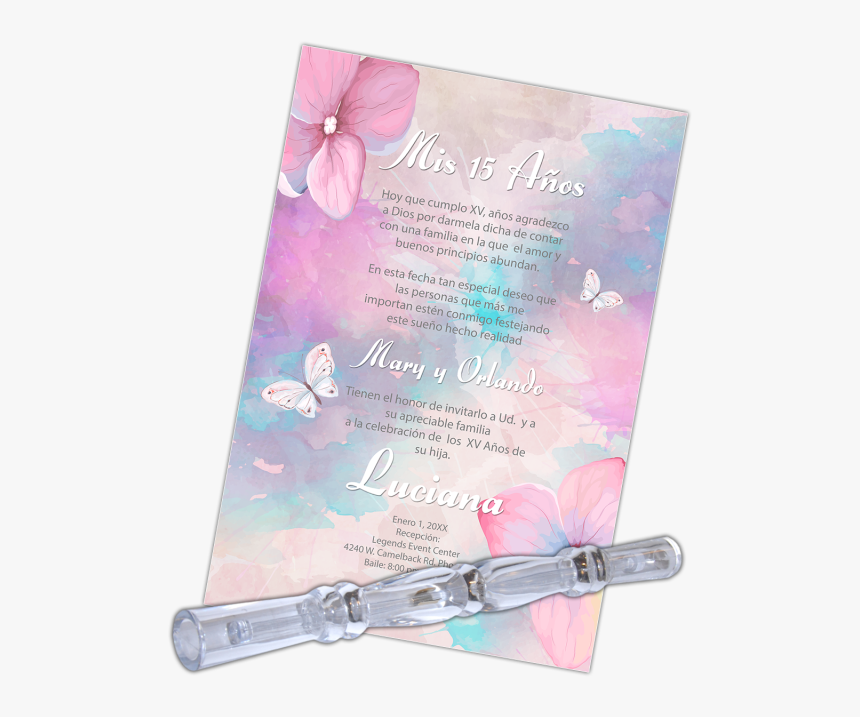 Quinceañera , Png Download - Invitaciones De 15 Años Enrolladas, Transparent Png, Free Download