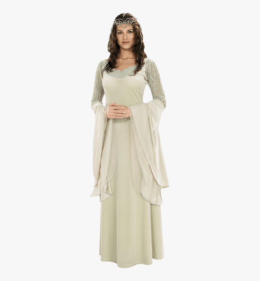 Adult Lotr Deluxe Queen Arwen Costume - Lord Of The Rings Costume, HD Png Download, Free Download