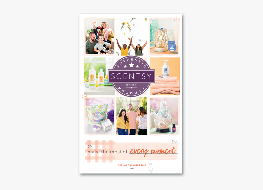 Scentsy Catalog - Scentsy Spring Summer 2019 Catalog, HD Png Download, Free Download