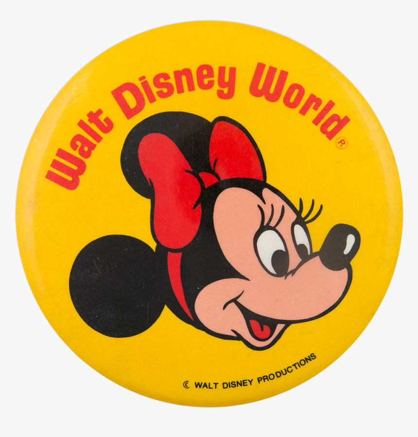 Walt Disney World Minnie Mouse Entertainment Button - Mickey Mouse Badge, HD Png Download, Free Download