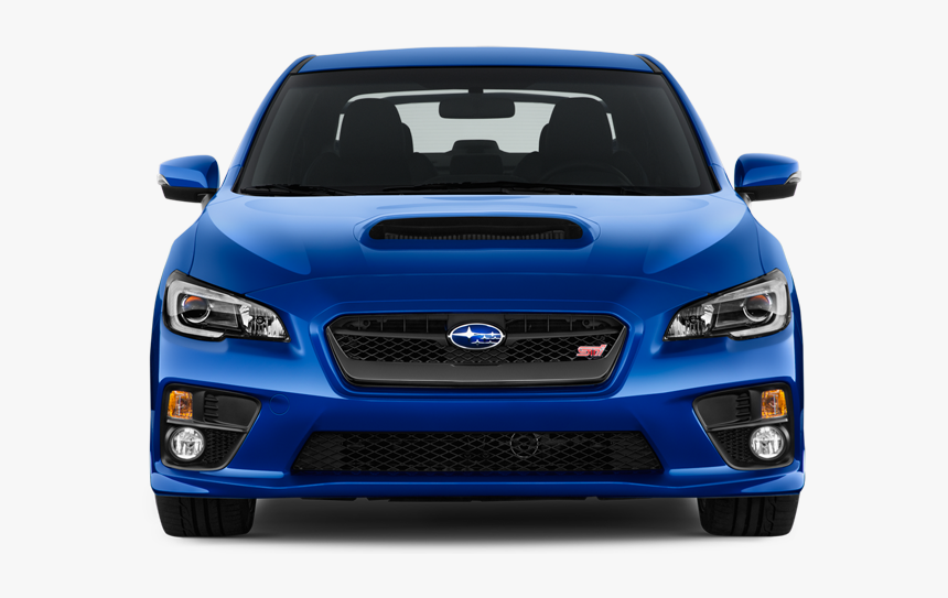 Subaru Png - 2015 Subaru Wrx Sti Front View, Transparent Png, Free Download