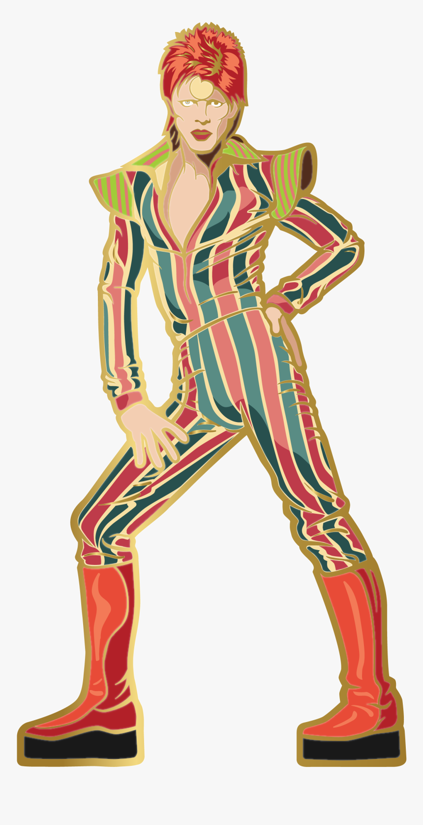David Bowie Ziggy Stardust, HD Png Download, Free Download