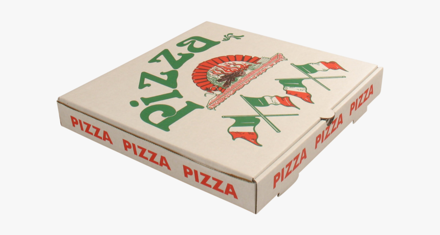 Pizza Box, Corrugated Cardboard, 32x32x3cm, White - Pizza Box Png, Transparent Png, Free Download