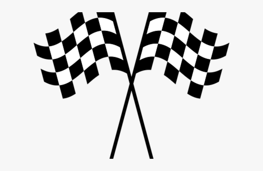 Subaru Clipart Checker Flag - Race Flag No Background, HD Png Download, Free Download