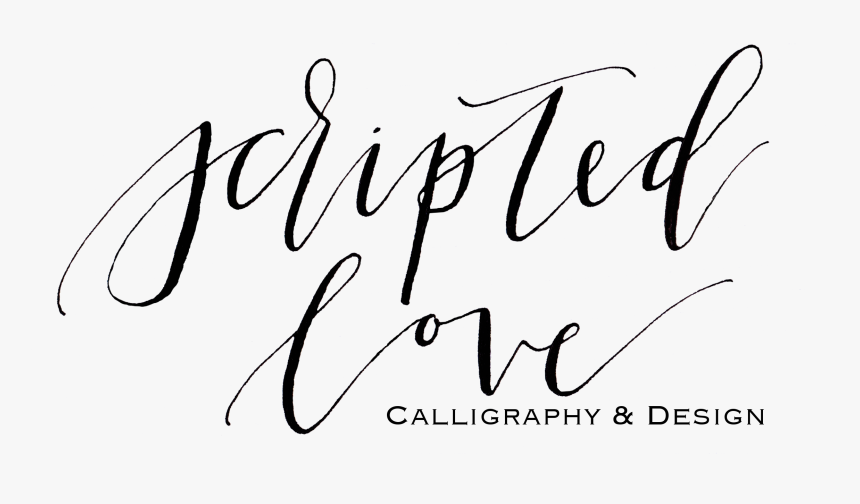 Scripted Love Calligraphy - Calligraphy, HD Png Download, Free Download