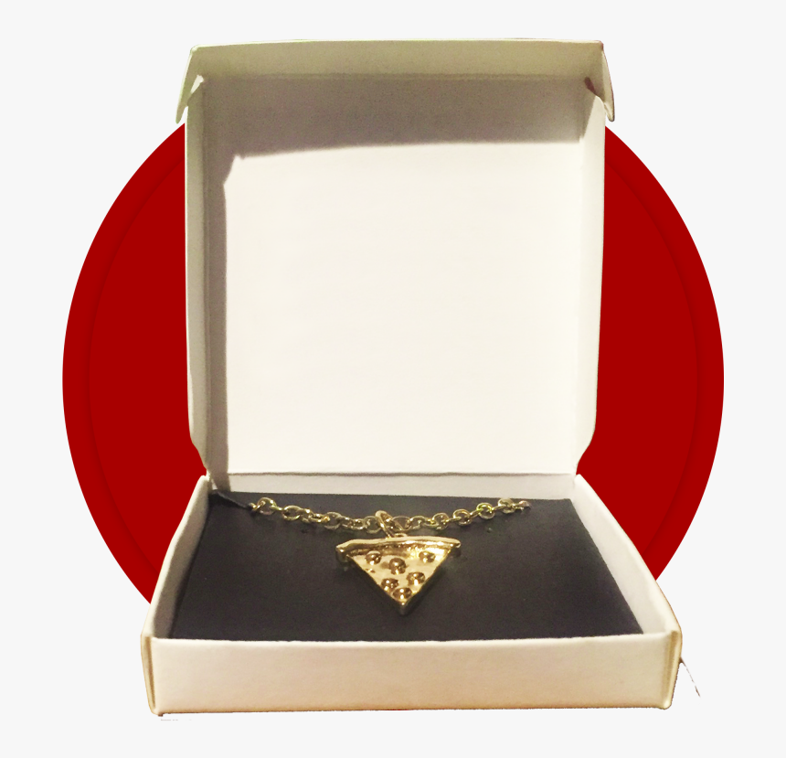 Pizza Necklace - Necklaces In Box Png, Transparent Png, Free Download