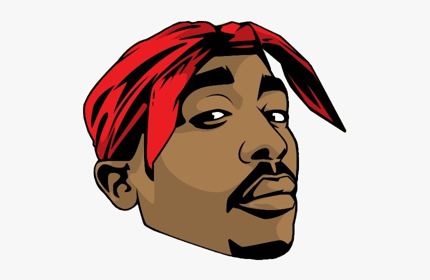 Tupac Shakur Png Transparent Image - 2pac Clipart, Png Download, Free Download