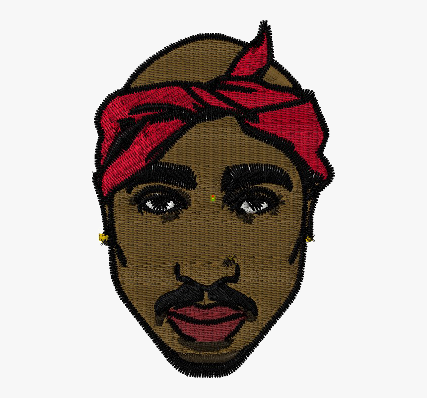 Tupac Shakur Png Download Image - Tupac Patch, Transparent Png, Free Download
