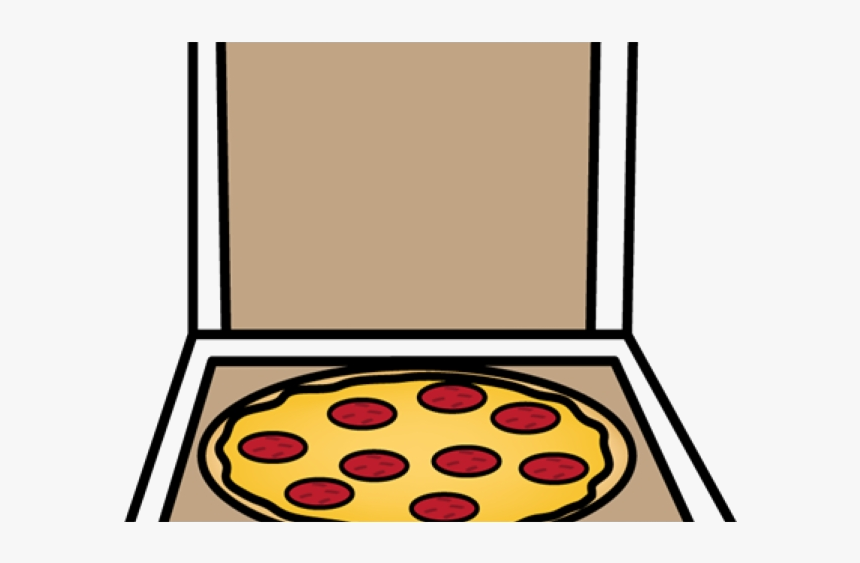 Pizza Whole Clipart Box Clip Art Free Images Transparent - Open Pizza Box Clipart, HD Png Download, Free Download